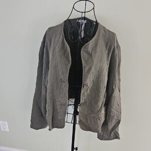 Max Studio Olive Green Blazer